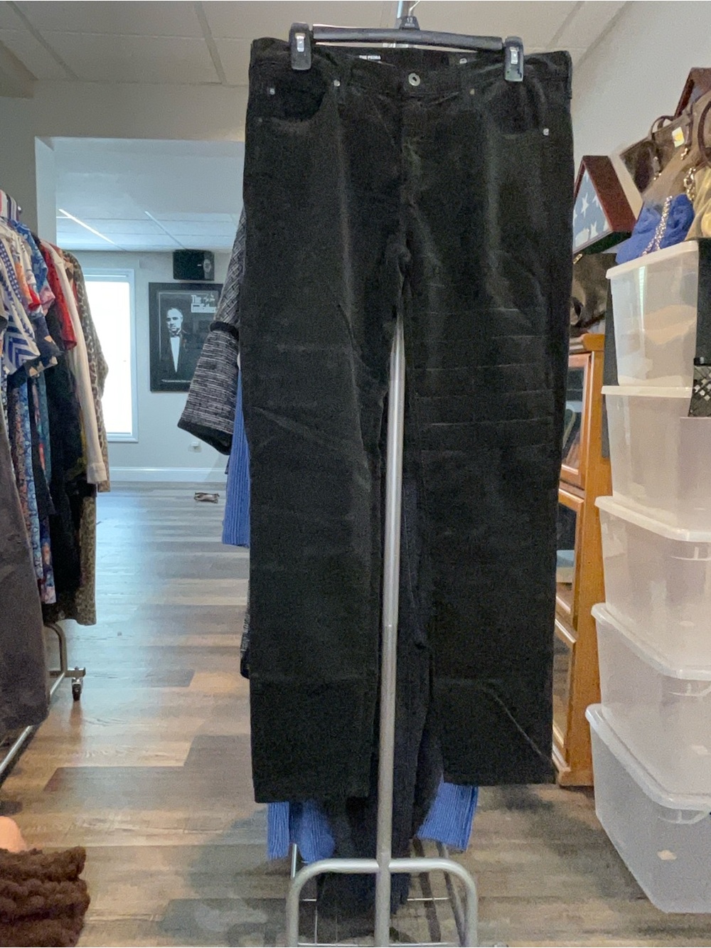 AG Adriano Goldschmied Black Skinny Pants